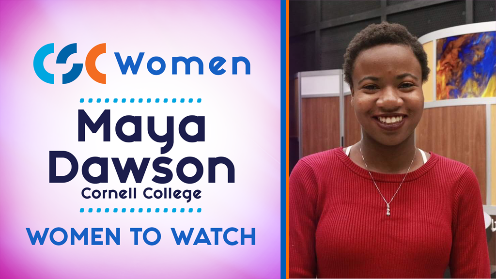 CSC Women to Watch Series: Maya Dawson, Cornell College
